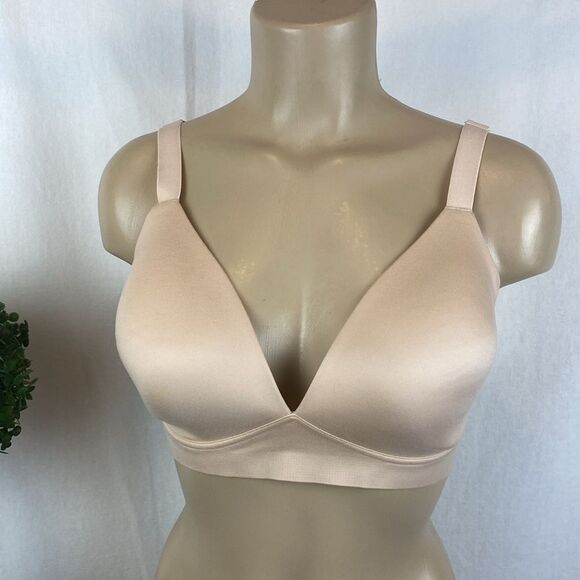 Bali Nude 3460 Wire Free Seamless Bra L - Picture 1 of 4